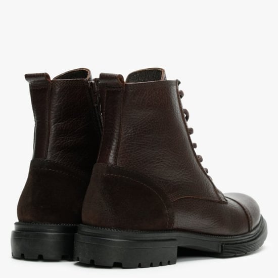 Daniel Sumble Tumbled Leather Ankle Boots