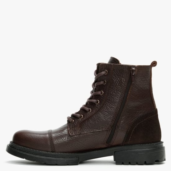 Daniel Sumble Tumbled Leather Ankle Boots