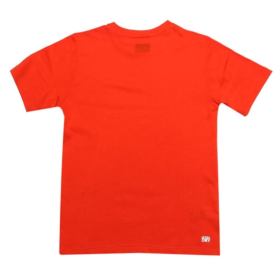 Boy's Lacoste Junior Crew Neck T-Shirt in Orange - Image 2