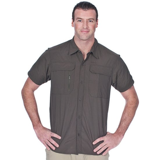 Trespass Mens Colly Short Sleeve Mosquito Repellent Travel Shirt