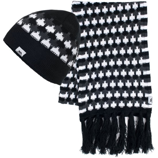 Trespass Womens/Ladies Bunty Fleece Lined Hat & Warm Acrylic Scarf Set