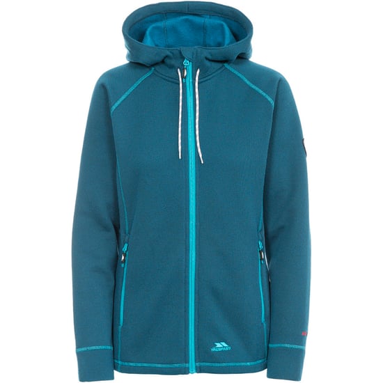 Trespass Womens/Ladies Whirlwind Hooded Knitted Marl Fleece Jacket