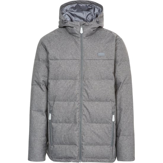 Trespass Mens Sadler Polyester Adjustable Hooded Down Jacket Coat