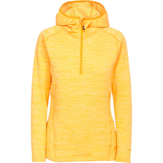 Trespass Womens/Ladies Romina Hooded Half Zip Fleece Sweatshirts Top