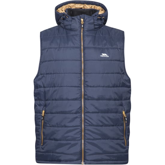 Trespass Mens Franklyn Padded Warm Hooded Insulated Bodywarmer Gilet