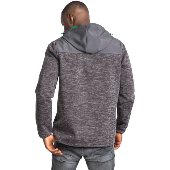 Trespass Mens Hendricks Waterproof Breathable Hooded Softshell Jacket
