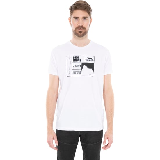 Trespass Mens Nev Quick Dry Short Sleeve Graphic T Shirt
