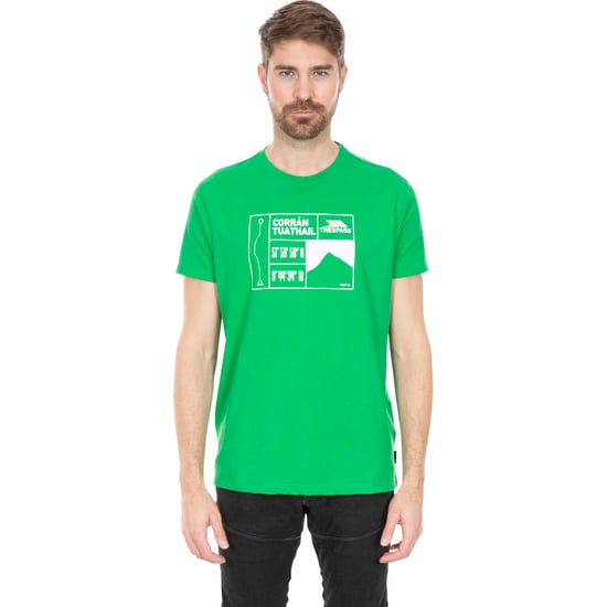 Trespass Mens Tuathail Wicking Short Sleeve Graphic T Shirt