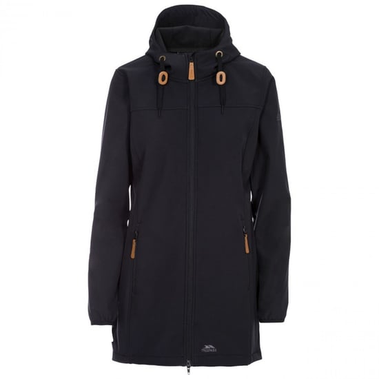 Trespass Womens Kristy Hooded Long Length Softshell Coat