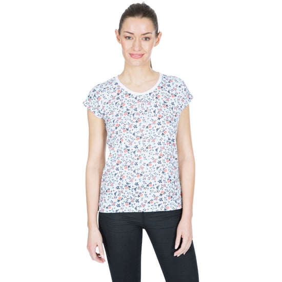 Trespass Womens Charlene Printed Round Neck T Shirt Top