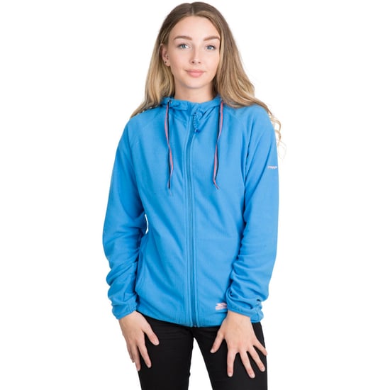Trespass Womens Network Full Zip Fleece Hoodie Top