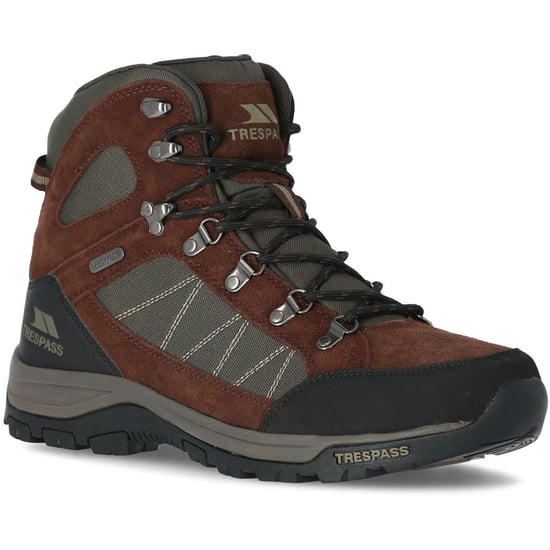 Trespass Mens Chavez Waterproof Mid Cut Walking Boots