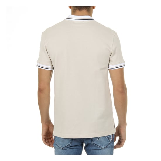 Ufford & Suffolk Polo Club Mens Polo Short Sleeves Beige FURIA