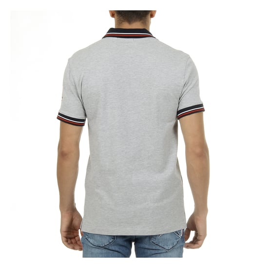 Ufford & Suffolk Polo Club Mens Polo Short Sleeves Grey NOTTE