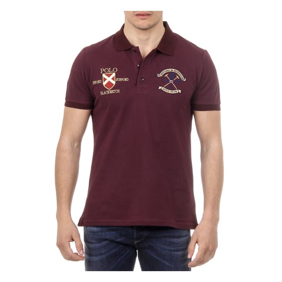 Ufford & Suffolk Polo Club Mens Polo Short Sleeves US008 NAVY BLUE