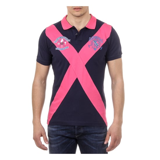 Ufford & Suffolk Polo Club Mens Polo Short Sleeves US003 INDIGO