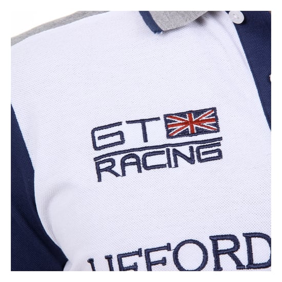 Ufford & Suffolk Polo Club Mens Polo Short Sleeves US001 WHITE