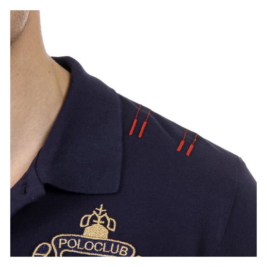 Ufford & Suffolk Polo Club Mens Polo Short Sleeves US008 NAVY BLUE