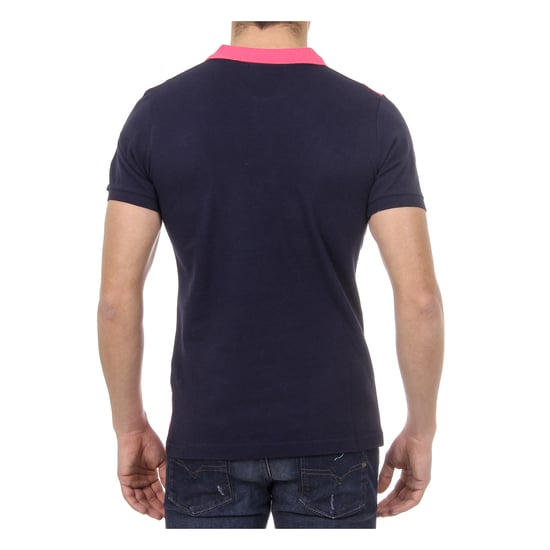 Ufford & Suffolk Polo Club Mens Polo Short Sleeves US003 INDIGO