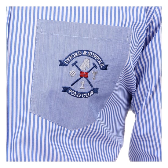 Ufford & Suffolk Polo Club Mens Shirt USC01 A1 BLUETTE