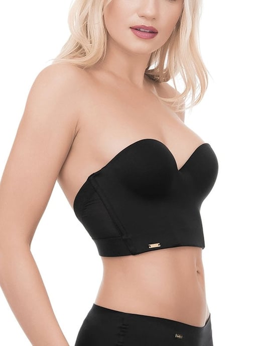 Low Back Strapless Bra