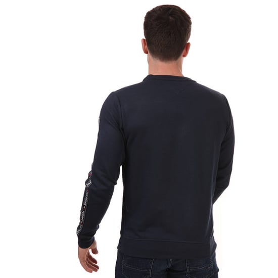 Men's Tommy Hilfiger Taped Sweatshirt Navy Min Navy