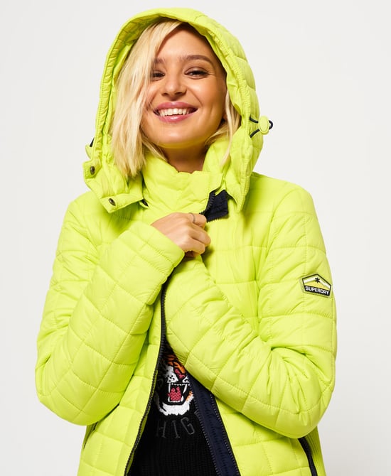 Superdry Hooded Box Quilt Fuji Jacket