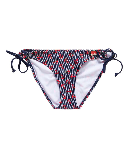 Superdry Zigzag Anchor Bikini Bottoms