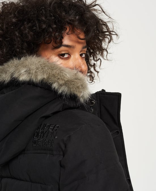 Superdry Microfibre Tall Toggle Puffle Jacket