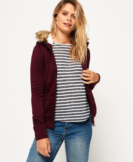 Superdry Storm Faux Fur Ziphood