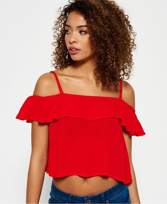 Superdry Peekaboo Palm Cami Top