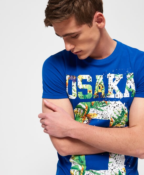 Superdry Osaka Hibscus Infill T-Shirt