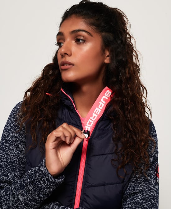Superdry Storm Hybrid Zip Hoodie