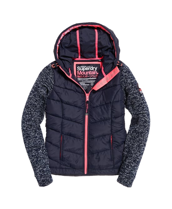 Superdry Storm Hybrid Zip Hoodie