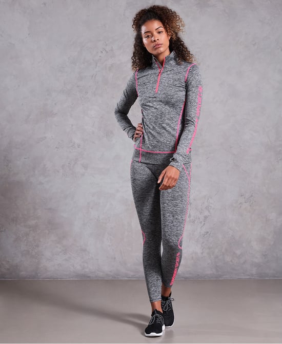 Superdry Performance Reflective Half Zip Top