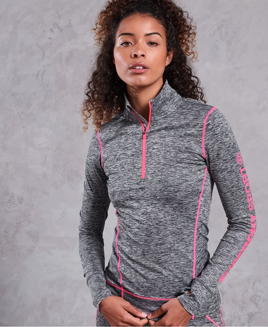 Superdry Performance Reflective Half Zip Top