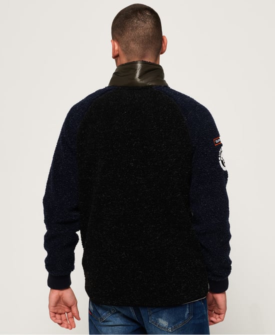 Superdry Mountain Sherpa Block Track Top