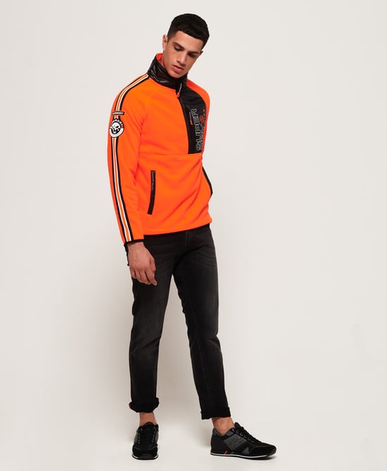Superdry Mountain Polar Fleece Half Zip Jacket
