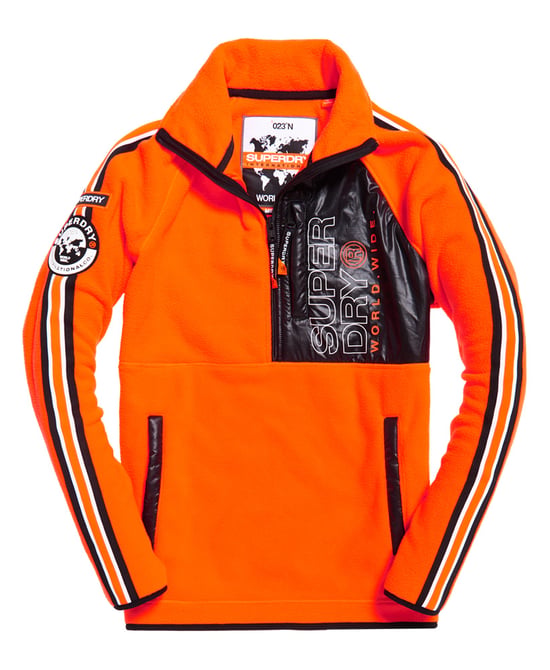 Superdry Mountain Polar Fleece Half Zip Jacket