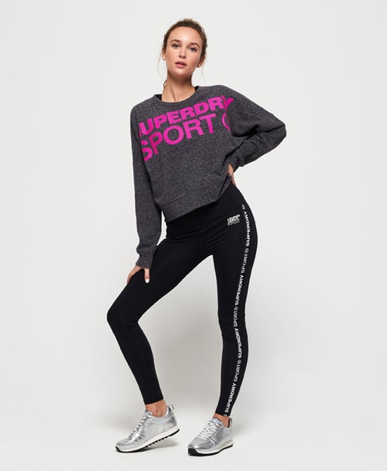 Superdry Active Batwing Crop Sweatshirt