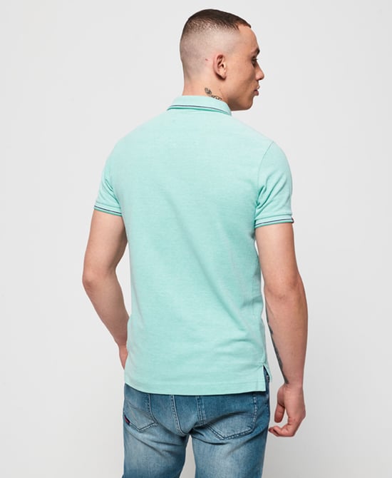 Superdry Organic Cotton Classic Poolside Pique Polo Shirt