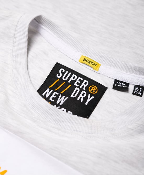 Superdry Premium Luxe Colour Block Boxy T-Shirt