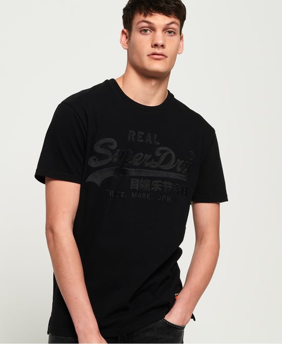 Superdry Vintage Logo Box Fit Applique T-Shirt