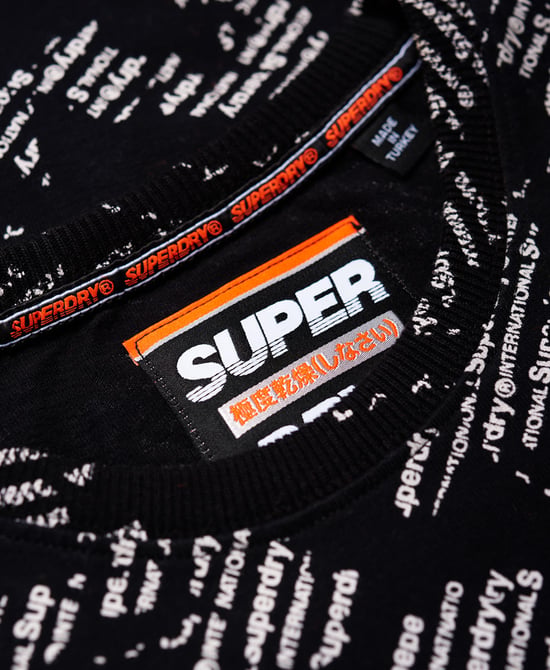 Superdry International Monochrome T-Shirt