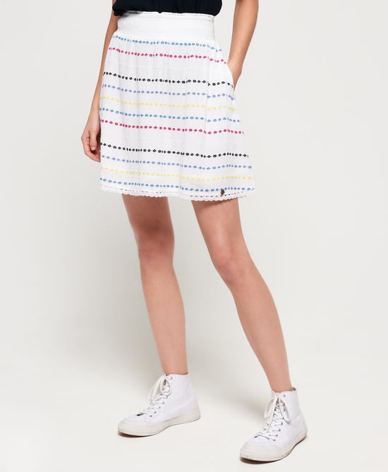 Superdry Sara Smocking Skirt
