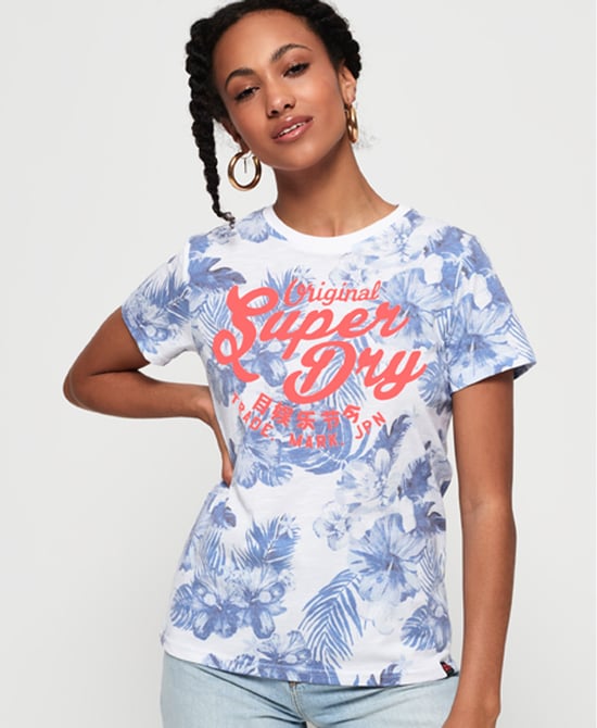 Superdry Original Hibiscus T-Shirt