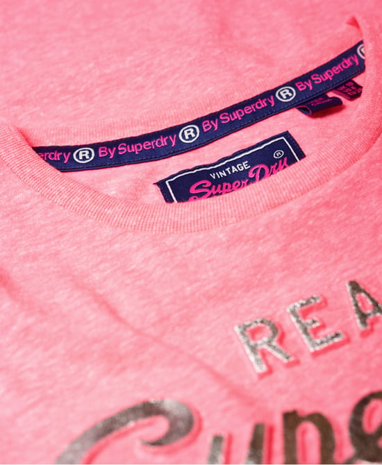 Superdry Vintage Logo Embossed Foil T-Shirt