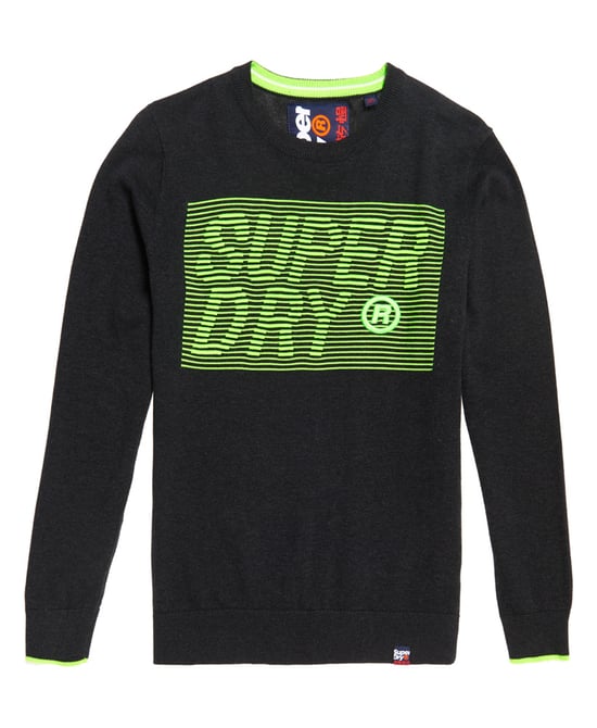 Superdry Speed Logo Crew Jumper