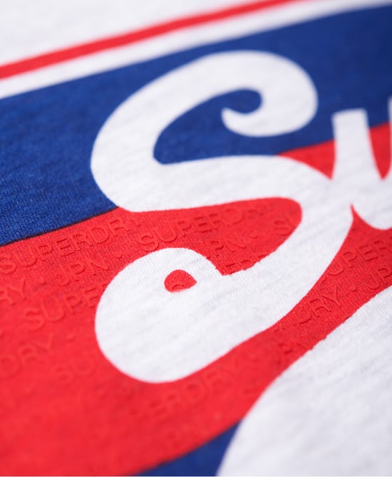 Superdry Vintage Logo Ringer Infill T-Shirt
