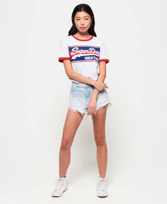 Superdry Vintage Logo Ringer Infill T-Shirt